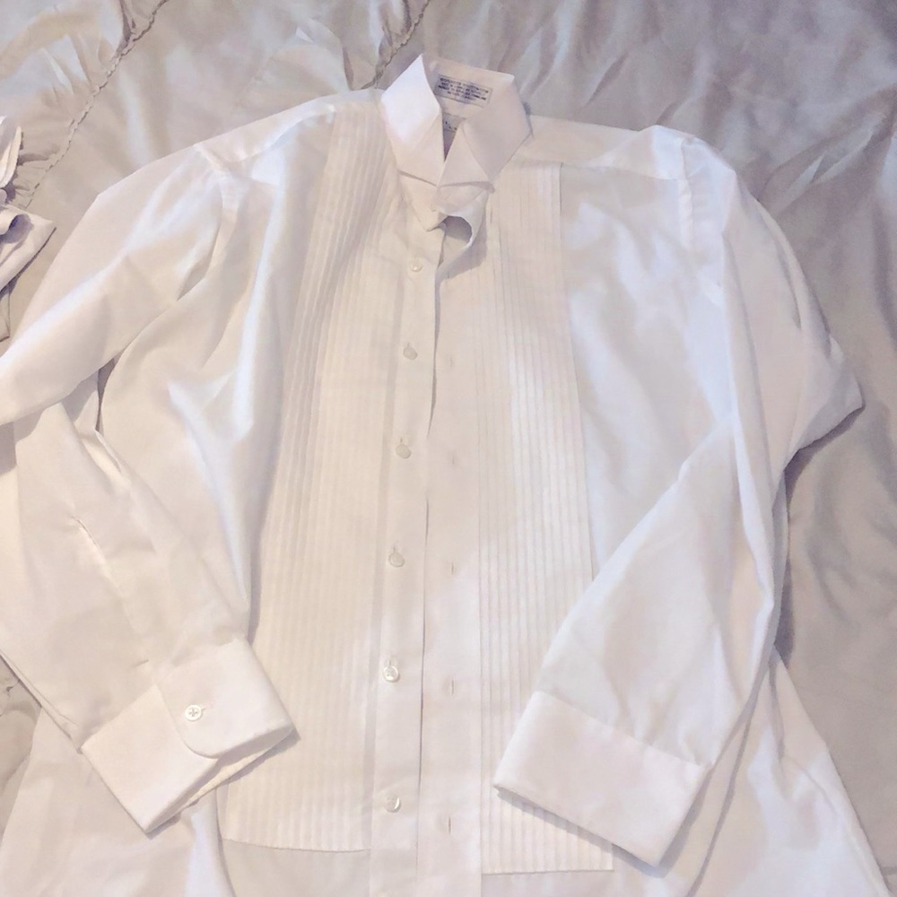 Girls or Boys White Dress Shirt - Used for Band Uniform